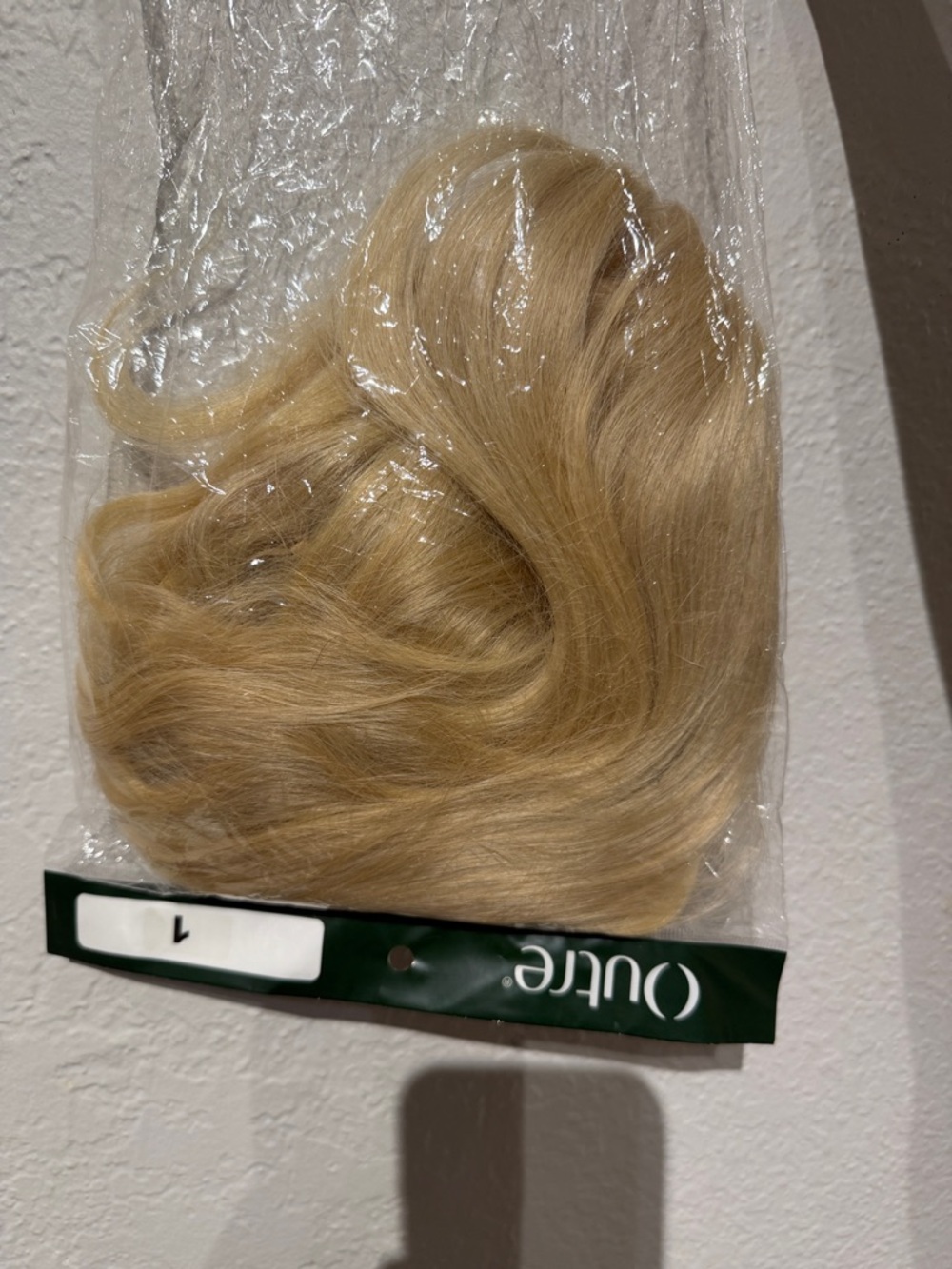 LONG Platinum Blonde Wig, Brand New, Never Used in Package! Comes w/ wig hanger